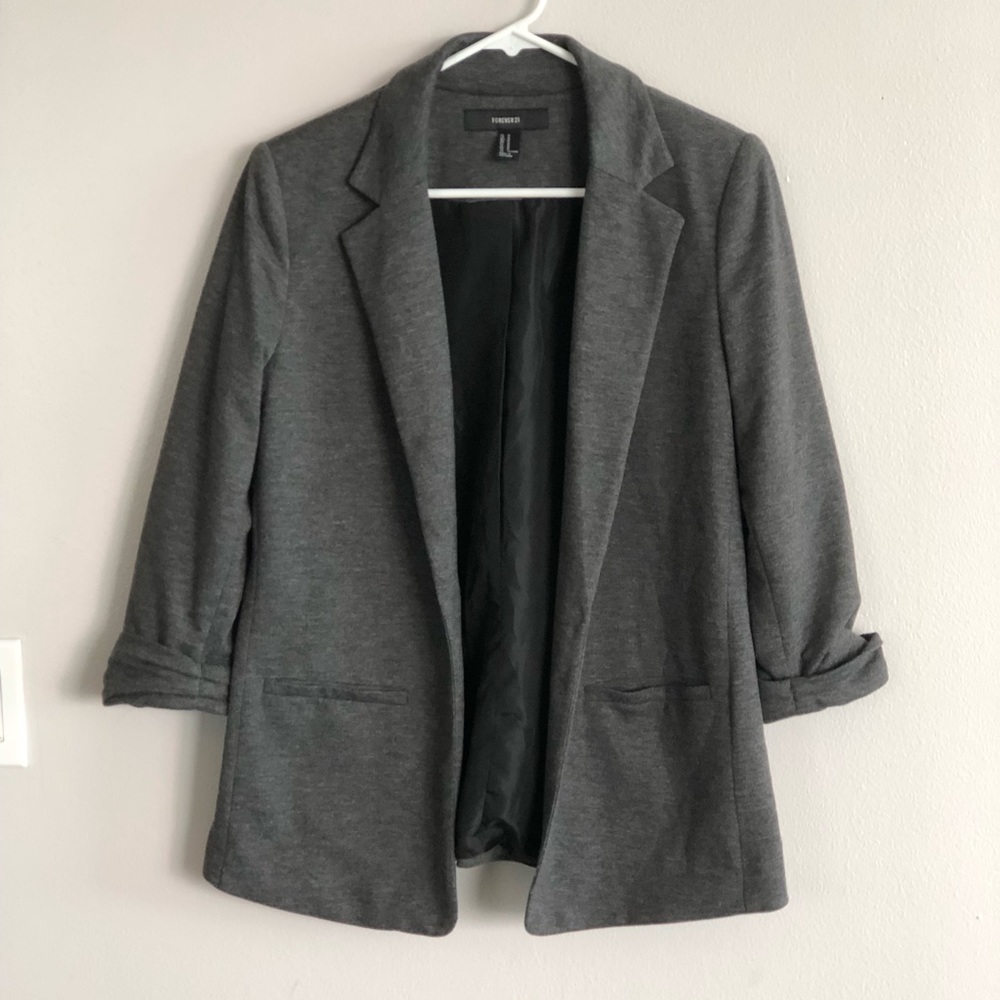 Forever 21 Gray Blazer